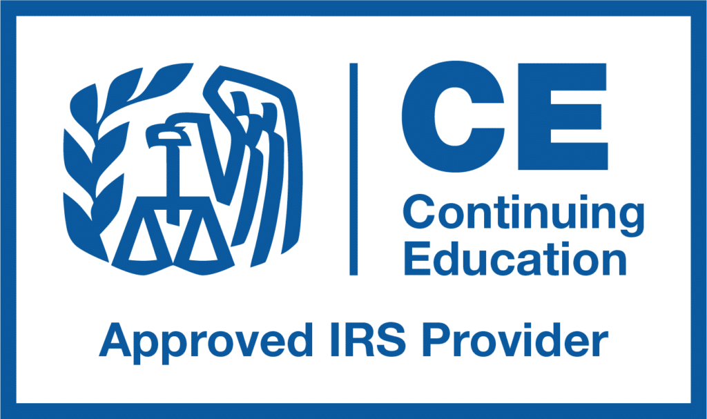IRS approved CE provider